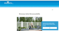 Desktop Screenshot of kruunuaita.fi