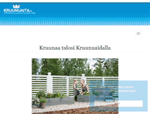 Tablet Screenshot of kruunuaita.fi